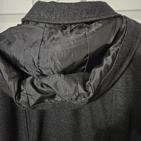 Liz Claiborne Belted Trench Coat - size 2x - Picture 3 of 4
